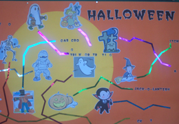 5F Bulletin Board Decoration -Halloween.