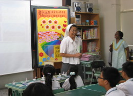 歡迎任職於Rainbow Center-印度修女 Sr. Nirmala Rani蒞臨